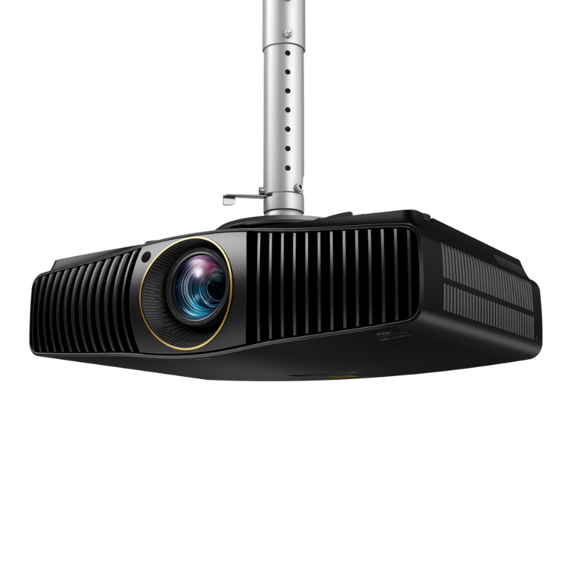 BenQ BR9708 2600-Lumen 4K Golf Simulator Projector front attached mount.