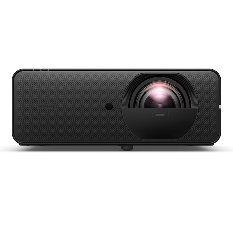 BenQ LH860ST 5000 Lumen 1080P Ultra Short Throw Laser Golf Projector front view.