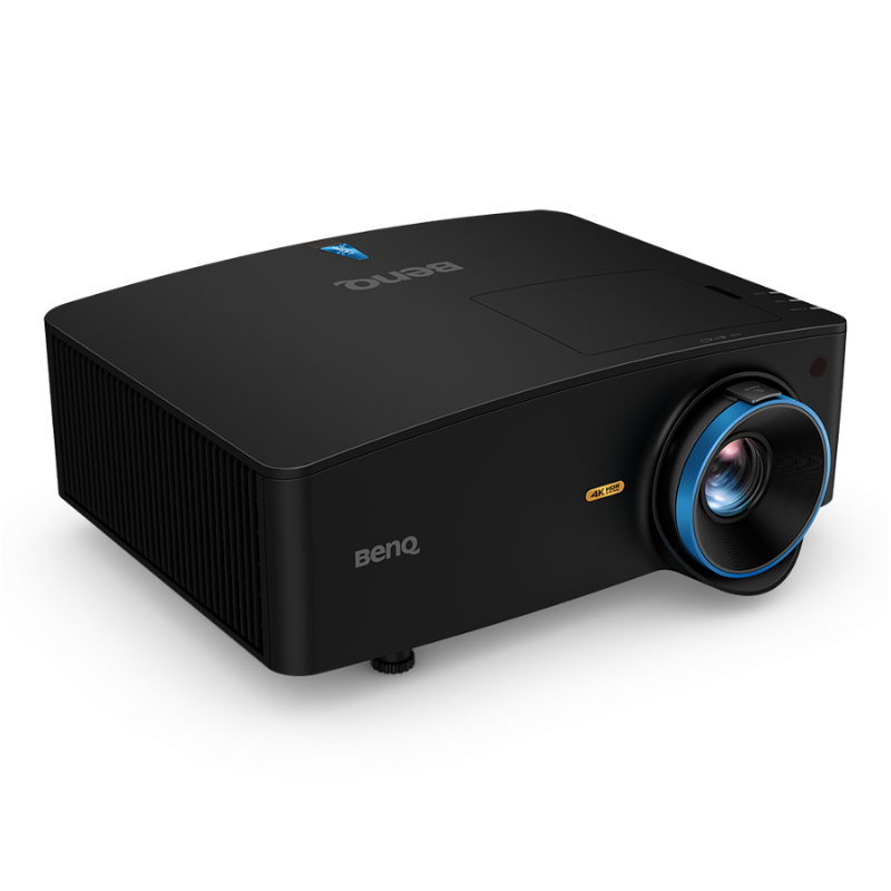 BenQ LK936ST 4K HDR Short Throw Laser Golf Simulator Projector left side angle.