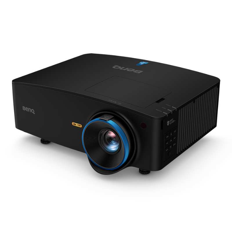 BenQ LK936ST 4K HDR Short Throw Laser Golf Simulator Projector right side view.