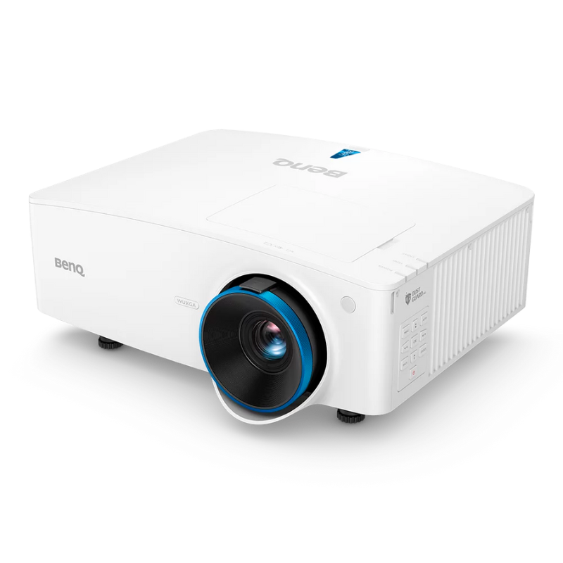 BenQ LU935 6000 Lumens Normal Throw Laser Golf Simulator Projector right angle.