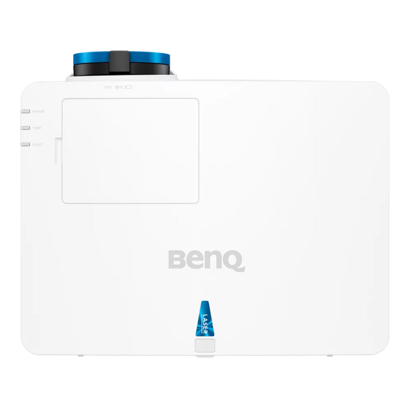 BenQ LU935 6000 Lumens Normal Throw Laser Golf Simulator Projector top view.