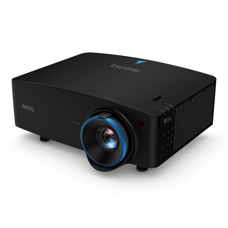 BenQ LU935ST 5500 Lumens Short Throw Laser Golf Simulator Projector right angle.