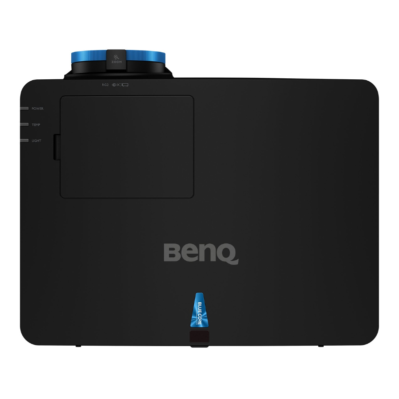 BenQ LU935ST 5500 Lumens Short Throw Laser Golf Simulator Projector top angle.