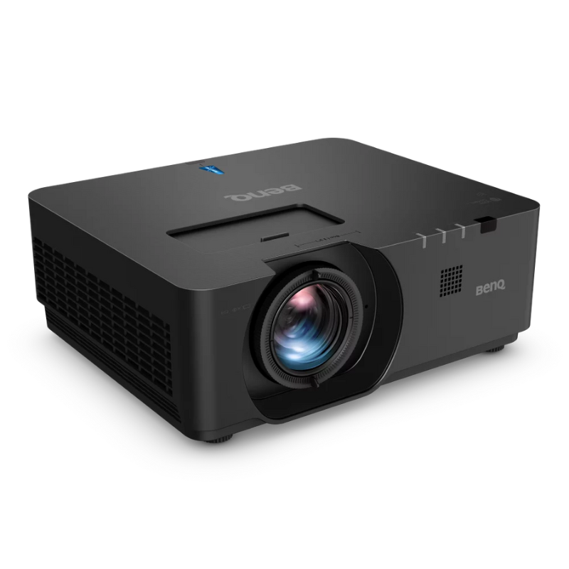 BenQ LU960ST2 WUXGA 4K Short Throw Laser Golf Simulator Projector side view.