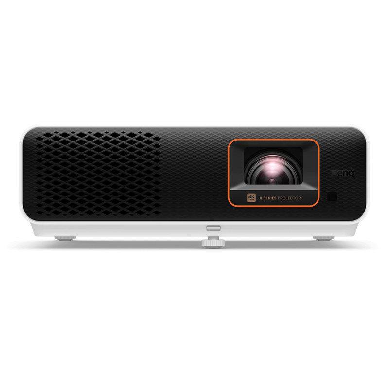 BenQ X500i 4K HDR 4LED Short Throw Console Gaming Projector front view.