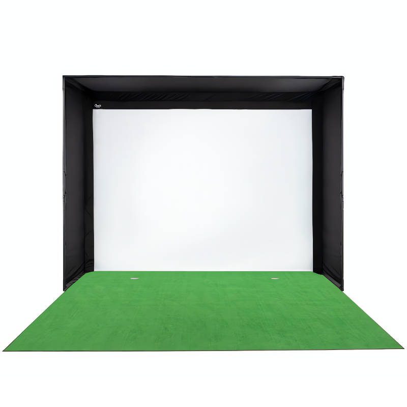 Big Moss V2 GST Golf Simulator Putting Turf front view.