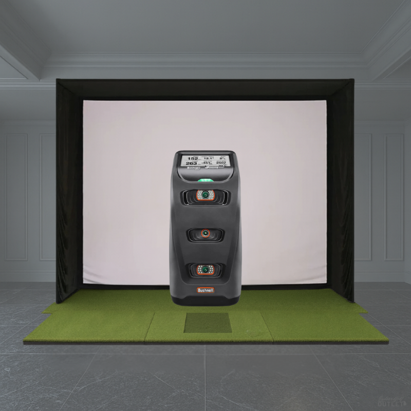 Bushnell Golf Launch Pro (Ball Data) SIG Golf Simulator Package.