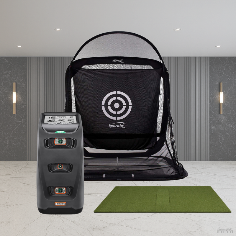 Bushnell Golf Launch Pro (Ball & Club Data) Practice Package.