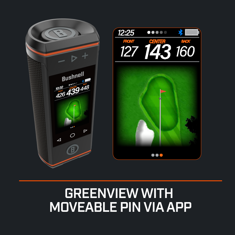 Bushnell Wingman HD GreenView with moveable pin.