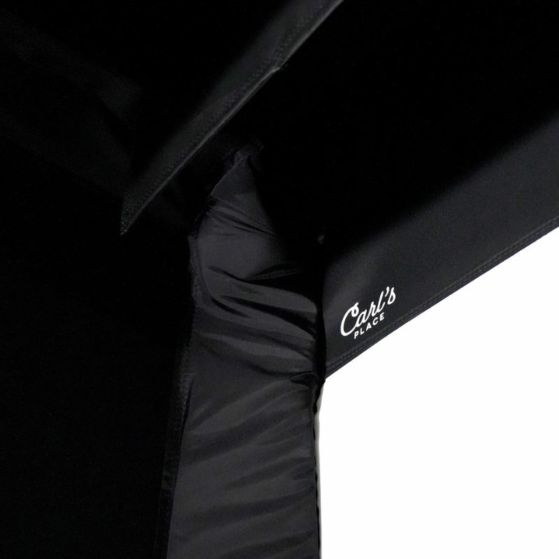 Carl's Place C-Series Pro Golf Simulator Enclosure Package with Foam Inserts.