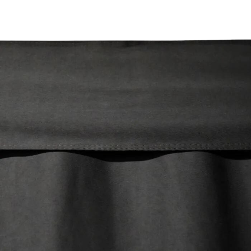 Carl's Place Golf Room Curtain with Valence close view.