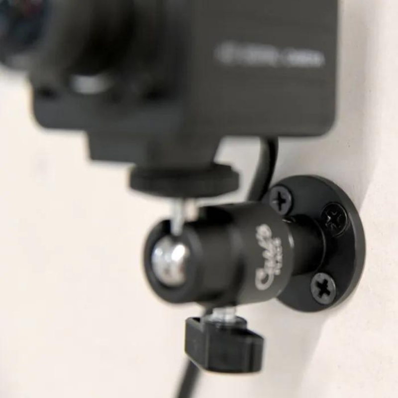 Carl's Place Golf Camera Wall Mount attached to wall.