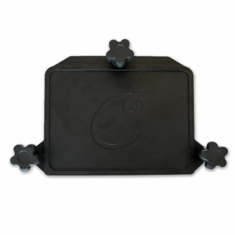 Carl's Place Launch Monitor Alignment Stand Standard size top view.