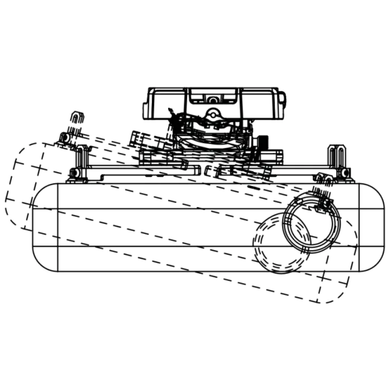 Drop-Mount Projector Mounting Kit roll feature.