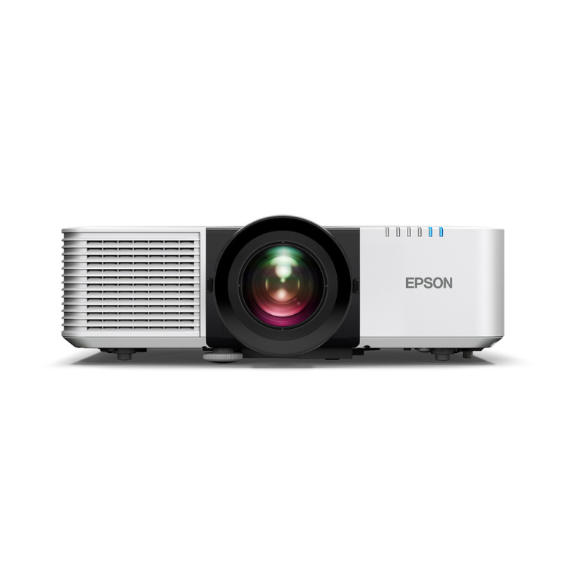 Epson L790SE PowerLite 7000-Lumen WUXGA Short Throw 3LCD Laser Projector with 4K Enhancement front view.