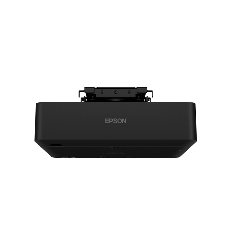 Epson L795SE PowerLite 7000-Lumen WUXGA Short Throw 3LCD Laser Projector with 4K Enhancement collapsed mount rear view.