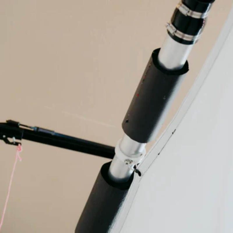 G-TRAK Retractable Impact Screen telescopic bracket.