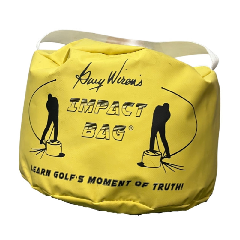 Golf Impact Bag® by Dr. Gary Wiren front view.