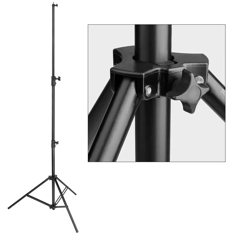 Heavy-Duty Air-Cushioned Light Stand connecting piece detail.