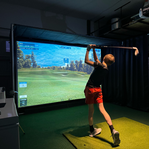 Matthew Smith — simulator setup