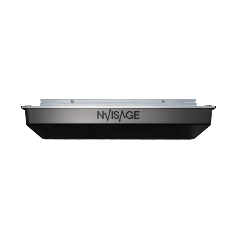 NVISAGE N1 Launch Monitor front view with bracket.