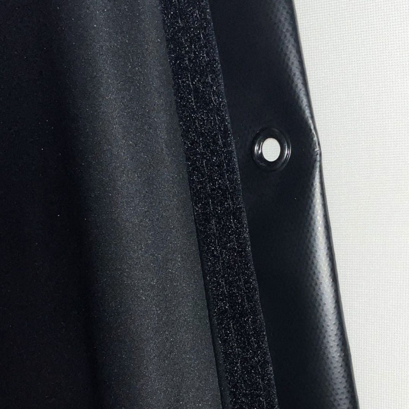 SIGPRO Golf Simulator Blackout Screen backing material altenate view.