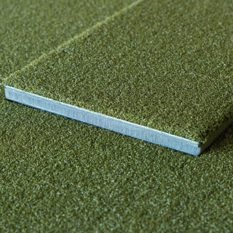 SIGPRO Softy LITE 4 x 10 Golf Mat overhead closeup.