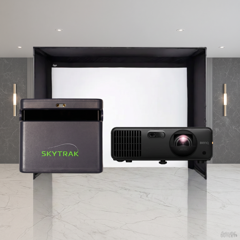 SkyTrak ST MAX DIY Golf Simulator Package.
