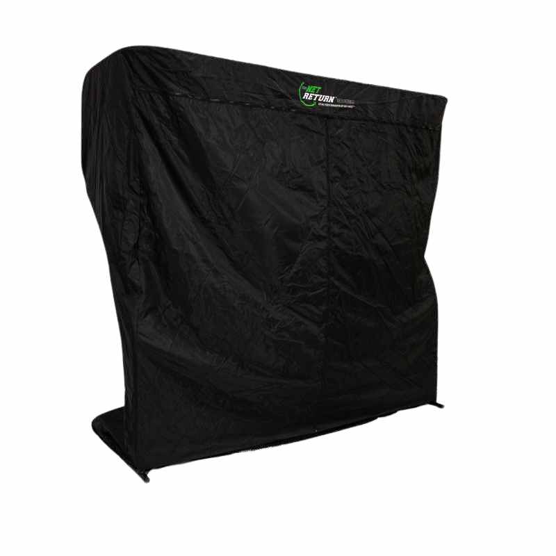 The Net Return Pro Series V2 Outdoor Cover 45 degree angle view.