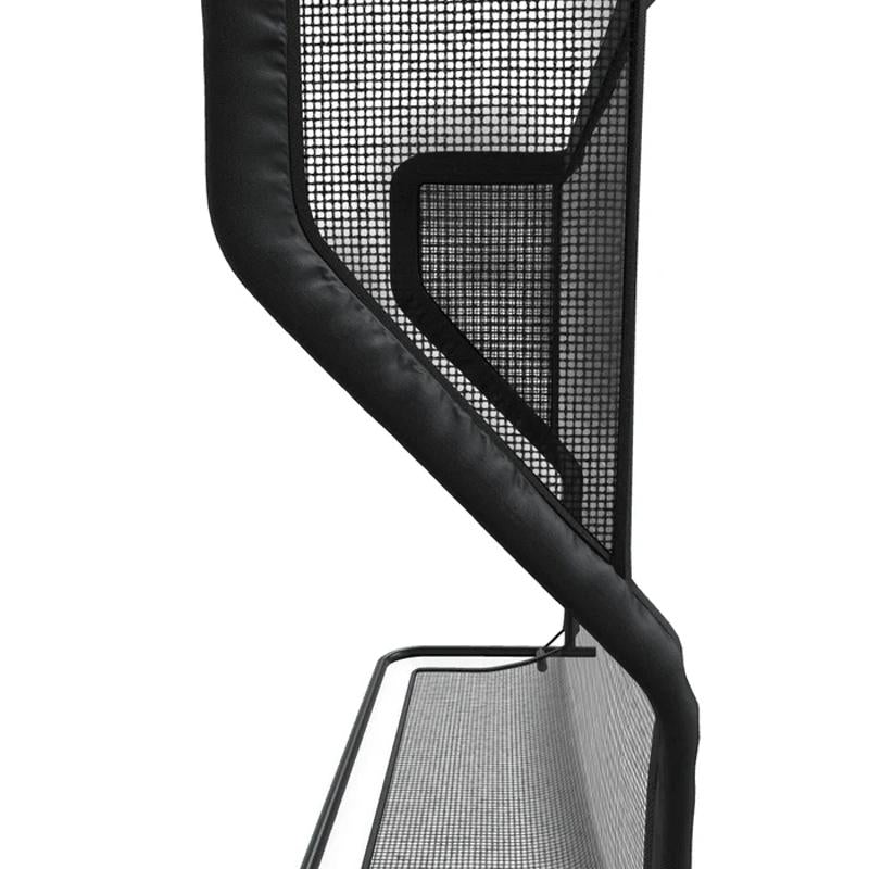 The Net Return Pro Series Golf Net Pro 9 rear view structure.