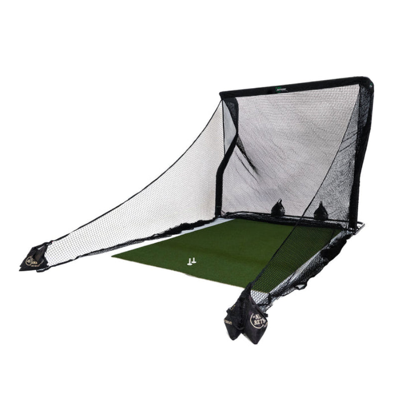 The Net Return Pro Series Golf Package Pro 8 Package full setup.