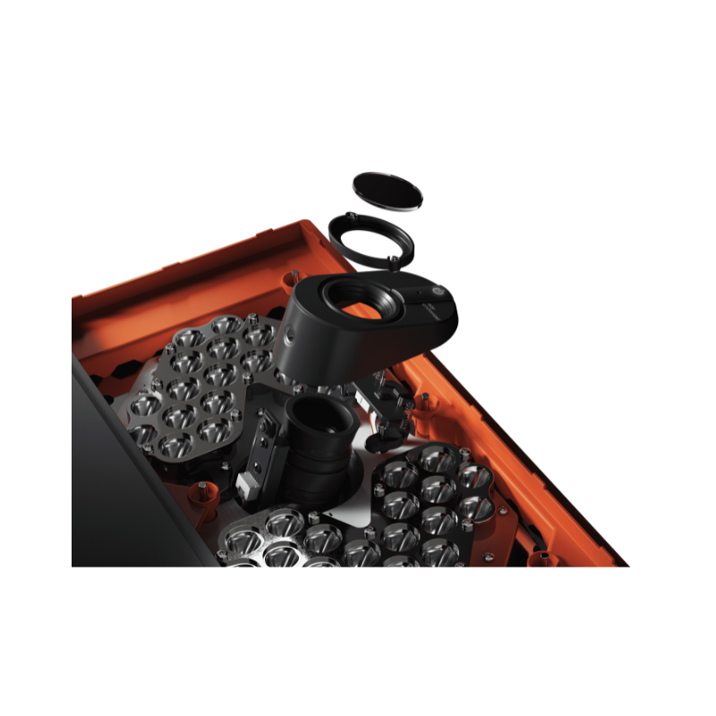 Trackman iO Launch Monitor components.