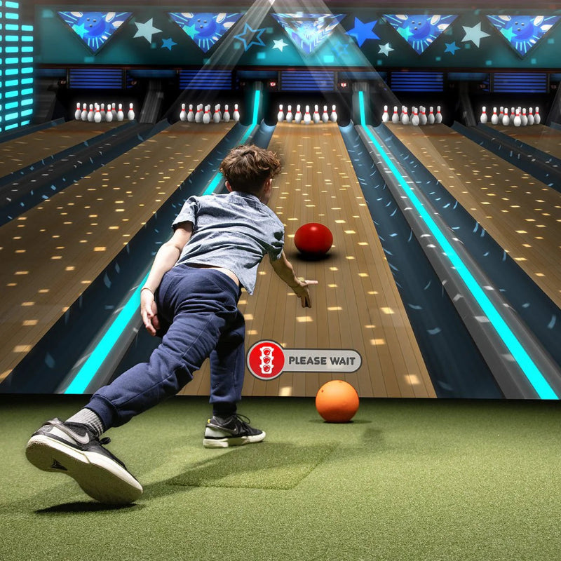 TruGolf MultiSport ARCADE kid bowling.