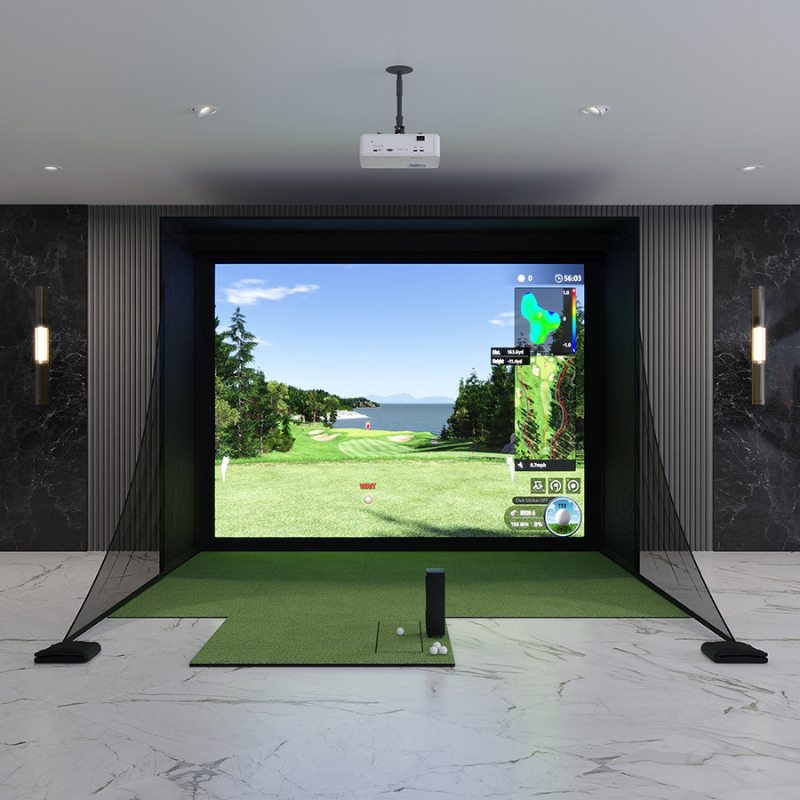 Uneekor EYE MINI LITE DIY Golf Simulator Package.