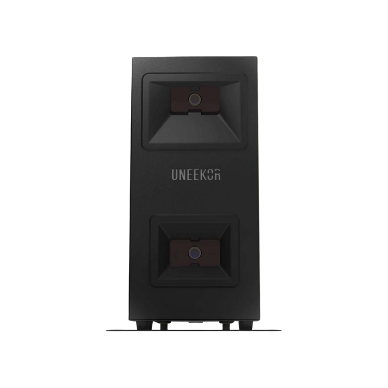 Uneekor EYE MINI LITE launch monitor front view.