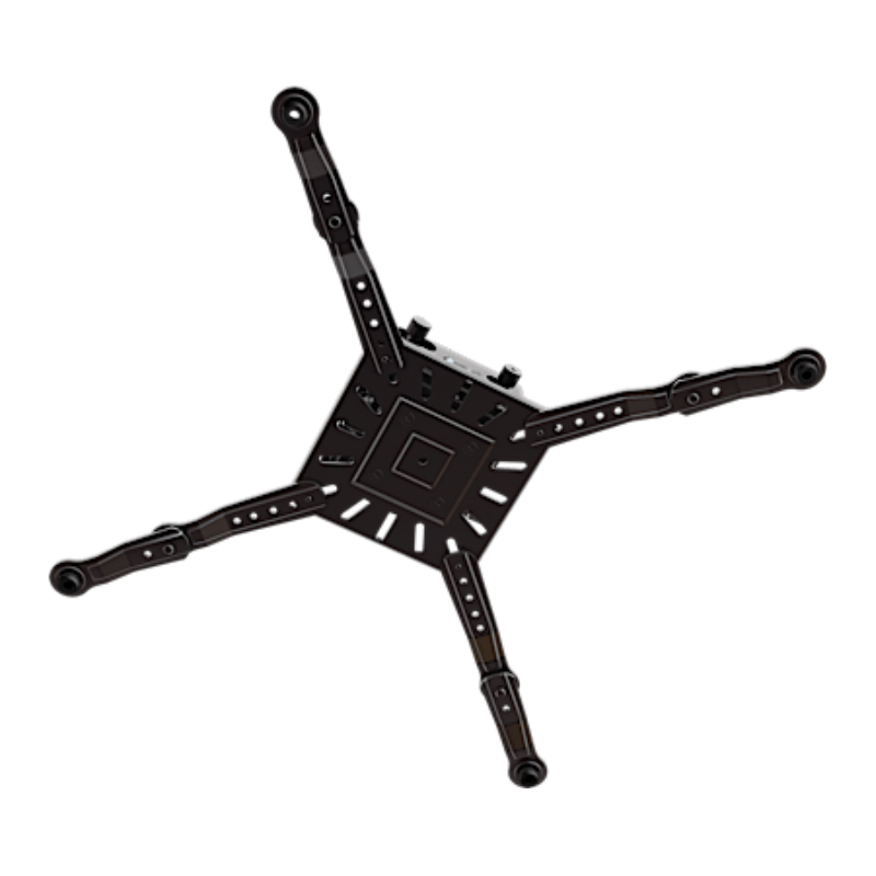 Universal Projector Mount with Addition Extenders low view.